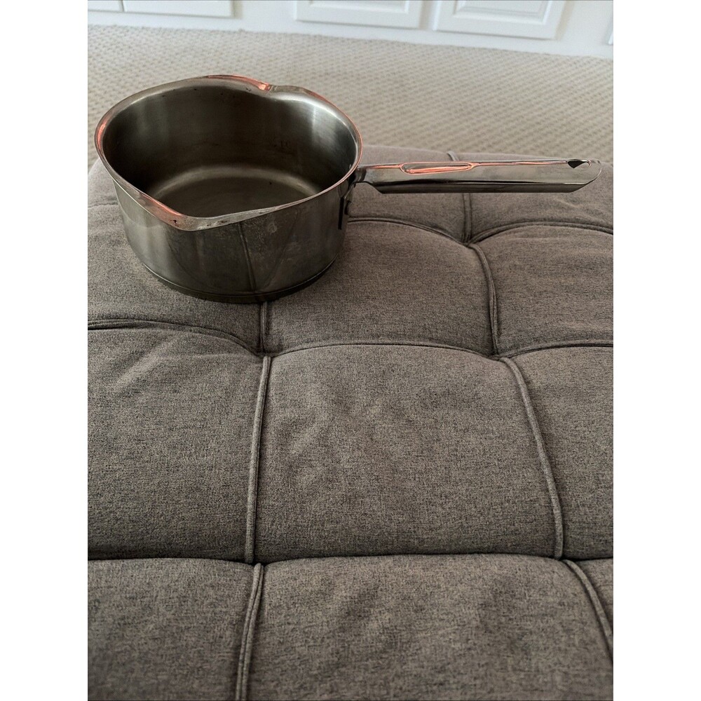 Wearever 2 Qt Stainless Steel Cooking Pot with Double Pour Spouts No Lid
